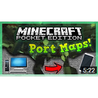 Minecraft Pcのワールドマップをpeにコンバート