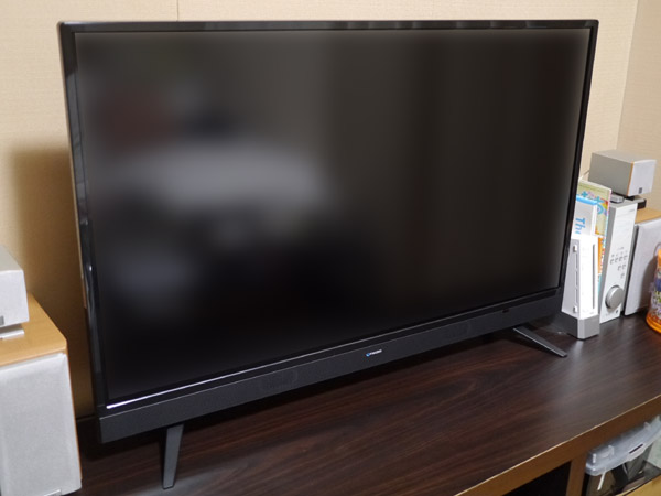 新しい液晶テレビはmaxzenのJ40SK03にしました