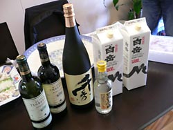 お酒大量！