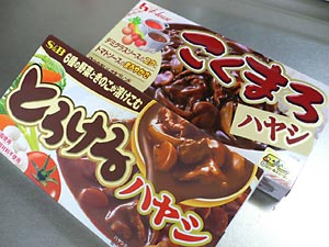 ハヤシライスもニコイチ