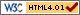 HTML文法チェック_valid xhtml401